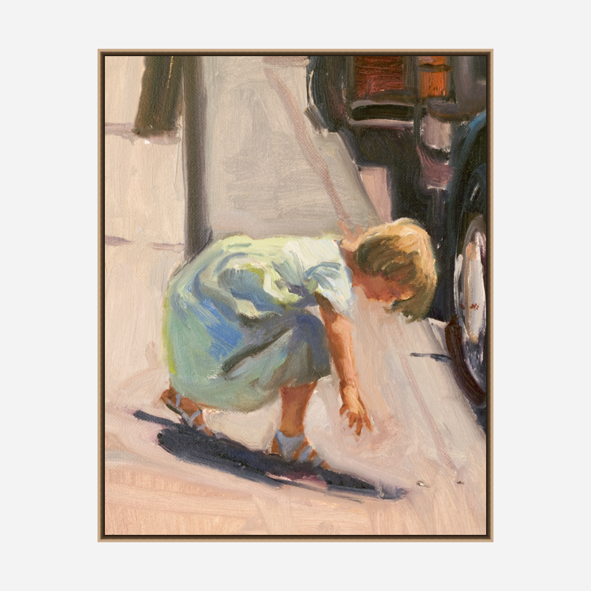 I Found a Nickle Artist Enhanced Canvas Print by John Beard Collection - product image 8 for Resin Society
