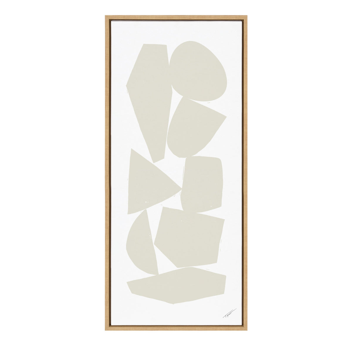 Sylvie Constructed III Framed Canvas by kateandlaurel - product image 2 for Resin Society