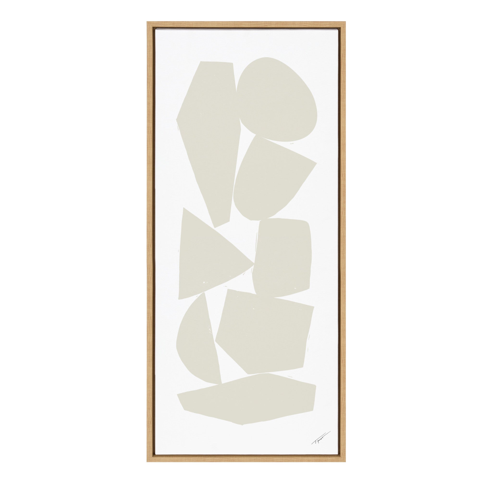 Sylvie Constructed III Framed Canvas by kateandlaurel - product image 2 for Resin Society
