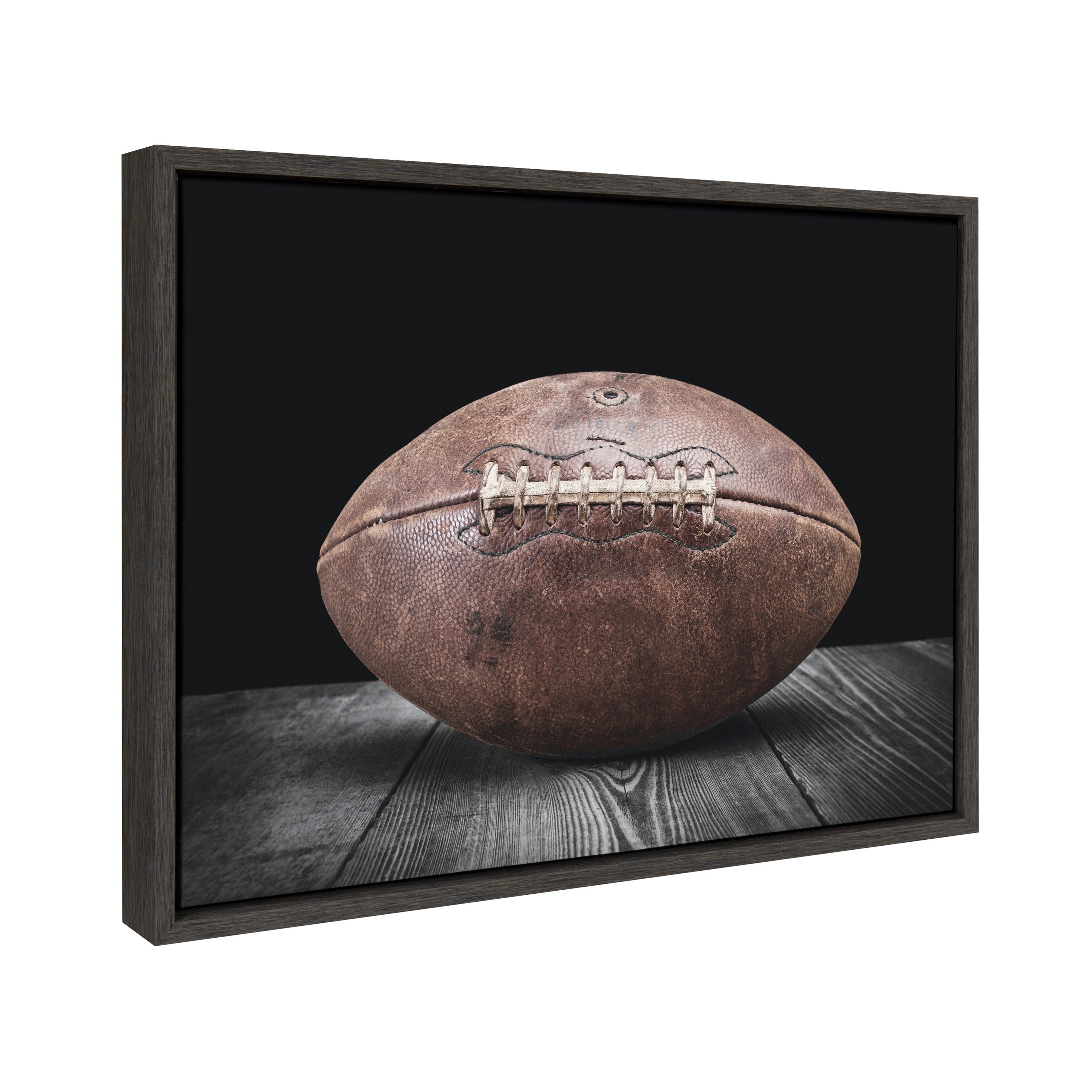 Sylvie Vintage Football Framed Canvas By Shawn St.
Peter