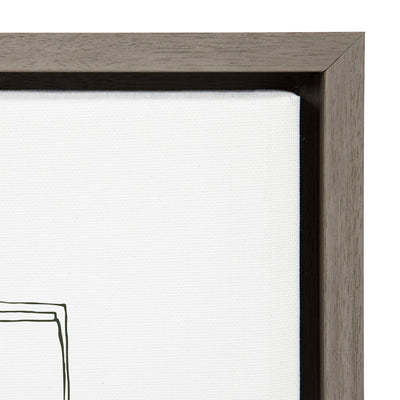 Sylvie Victrola Record Player Framed Canvas by kateandlaurel - product image 3 for Resin Society