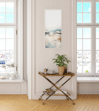 Sylvie Tranquil Landscape IV Framed Canvas by Amy Lighthall