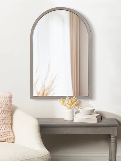 Hutton Wood Framed Arch Mirror by kateandlaurel - product image 13 for Resin Society