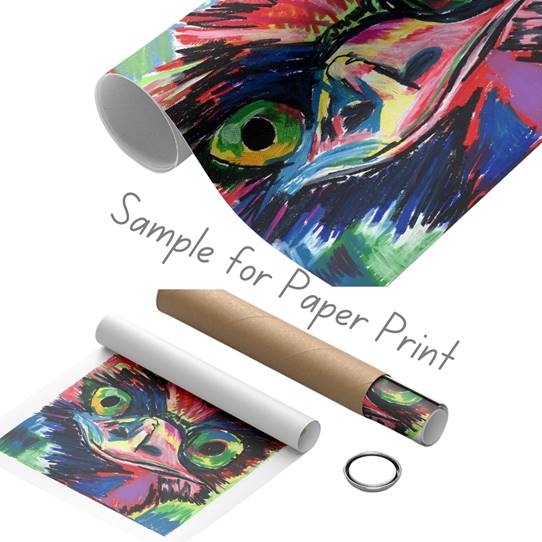 Brown Donkey - Art Prints detail image - Resin Society