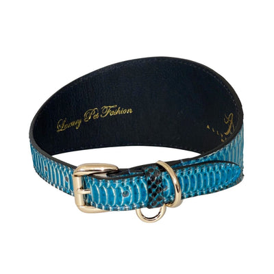 Turquoise/Black Snake Collar by Allysa Payne Beverly Hills