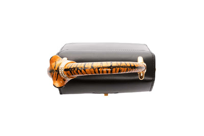 Tiger Bag With Black Italian Leather by Allysa Payne Beverly Hills - product image 5 for Resin Society