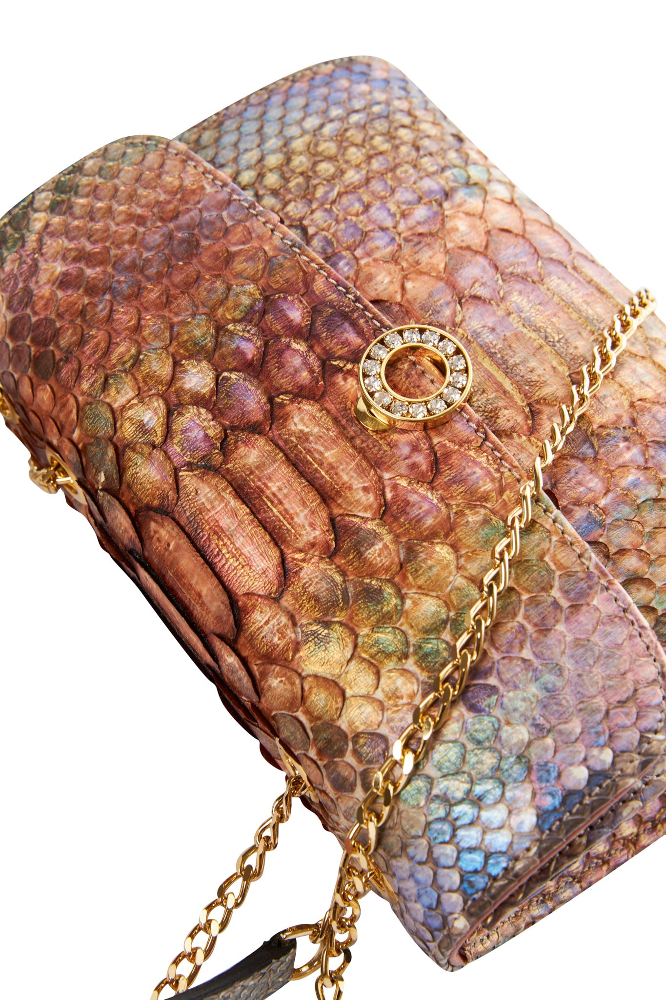 Iridescent Python Day To Night Bag by Allysa Payne Beverly Hills - product image 8 for Resin Society