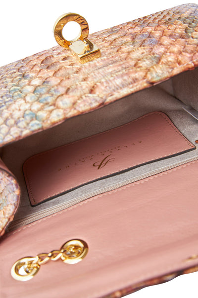 Iridescent Python Day To Night Bag by Allysa Payne Beverly Hills - product image 13 for Resin Society