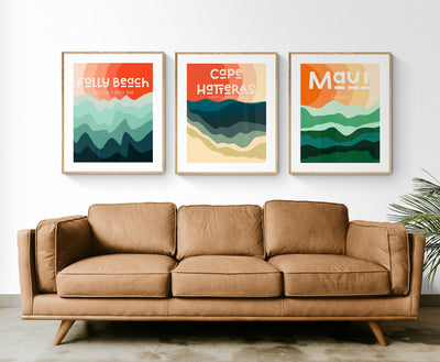 Destination: Cape Hatteras - Modern Art Print