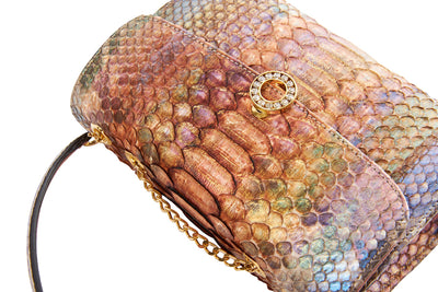 Iridescent Python Day To Night Bag by Allysa Payne Beverly Hills - product image 16 for Resin Society