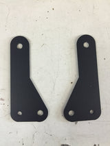 LED Bar Double Stack Adapter hardware shown connected to a vehicle roof mount