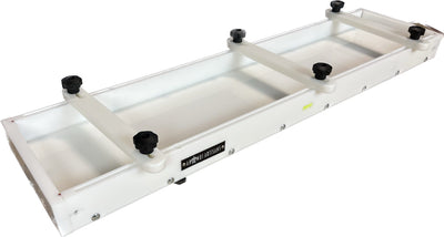 Bath Caddy Long Board Epoxy Resin Form with clamps and leveling feet