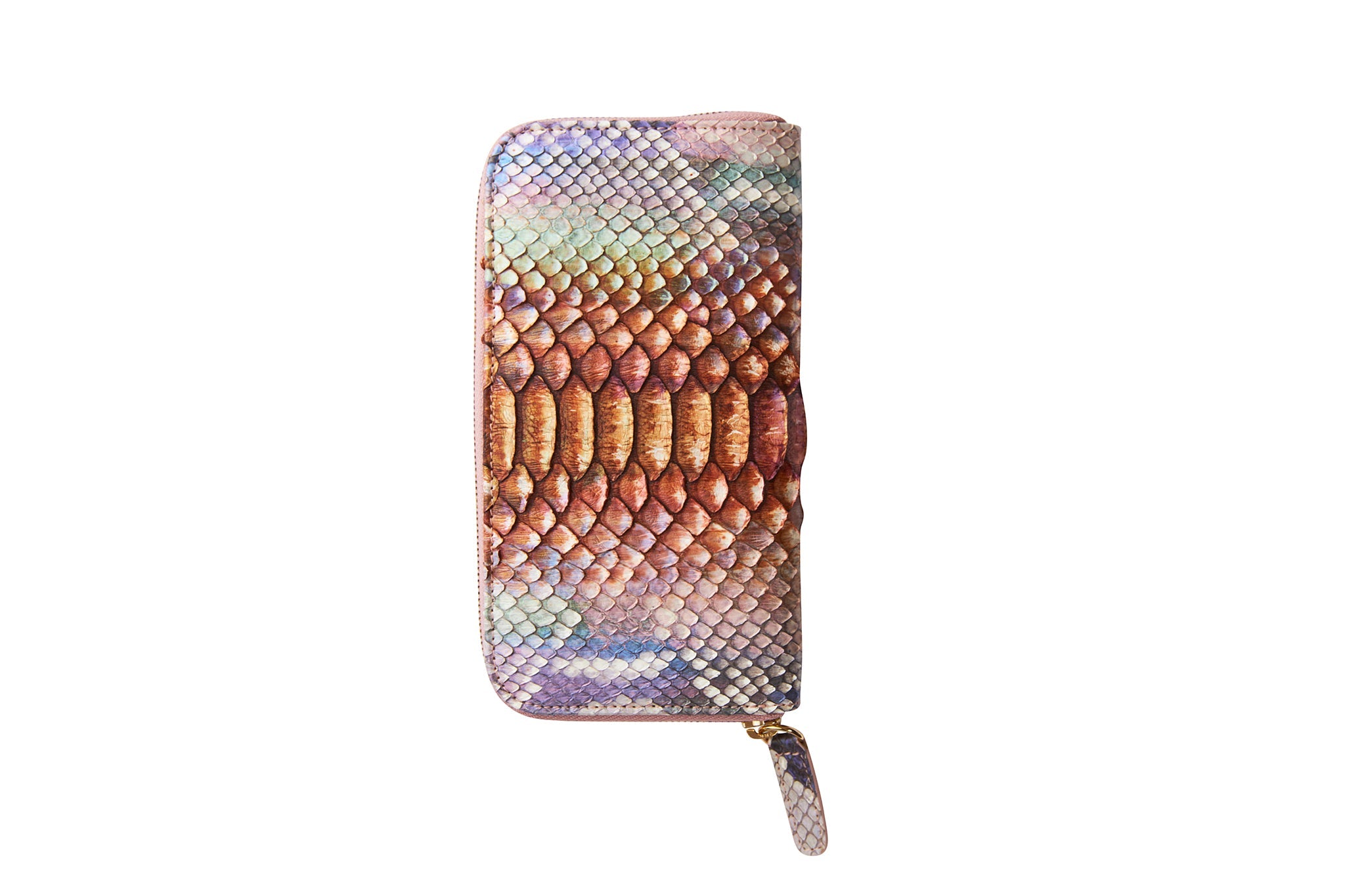 Iridescent Python Zip Wallet by Allysa Payne Beverly Hills - product image 5 for Resin Society