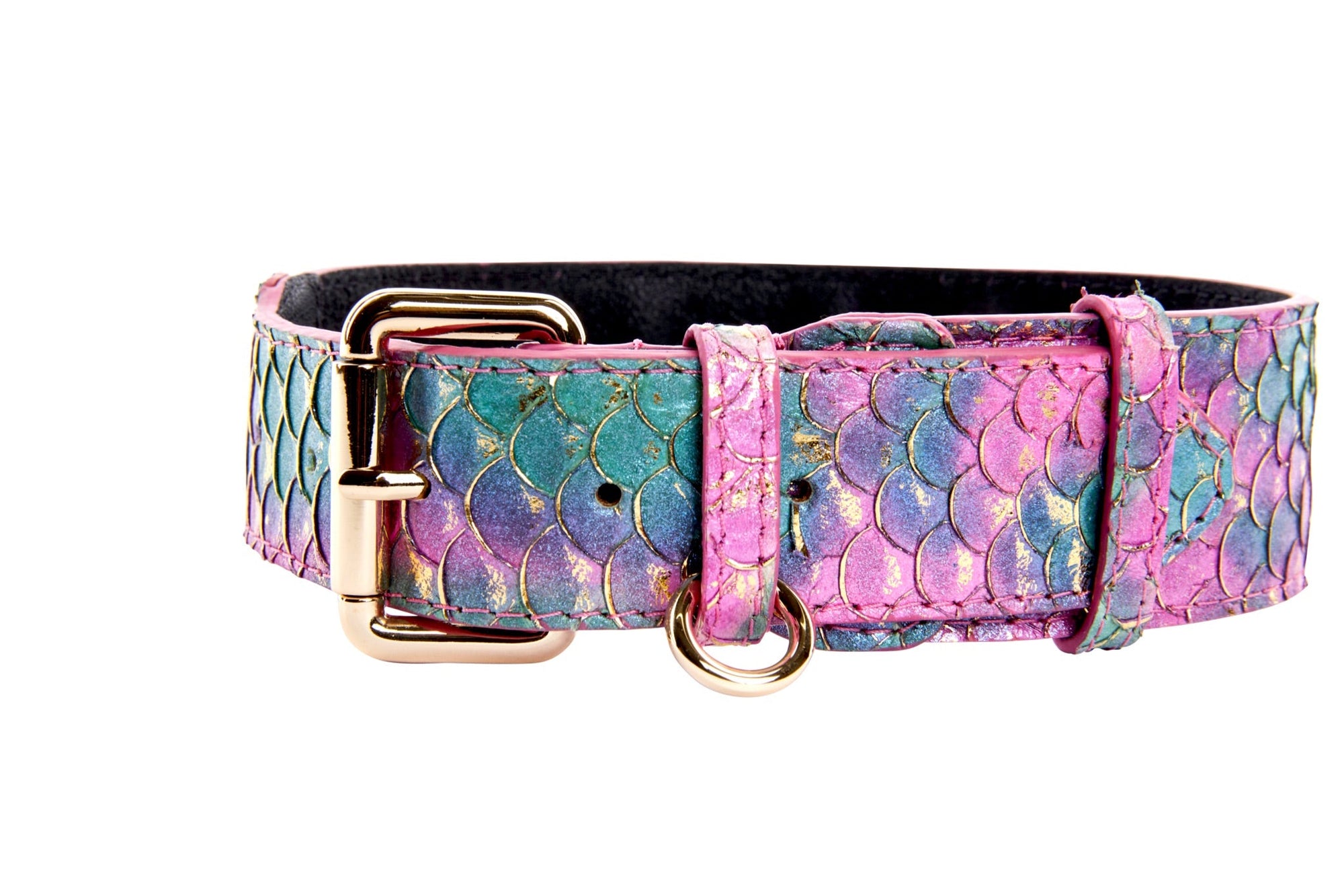 Mermaid Collection. Stunning Custom Colored Tilapia With Gold Classic Hardware