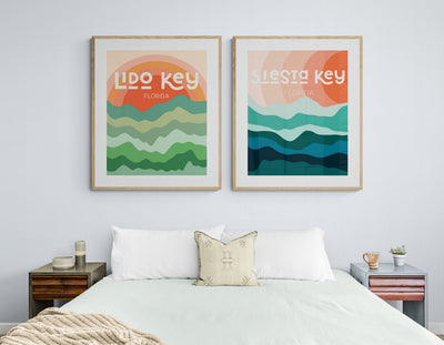 Destination: Siesta Key - Modern Art Print