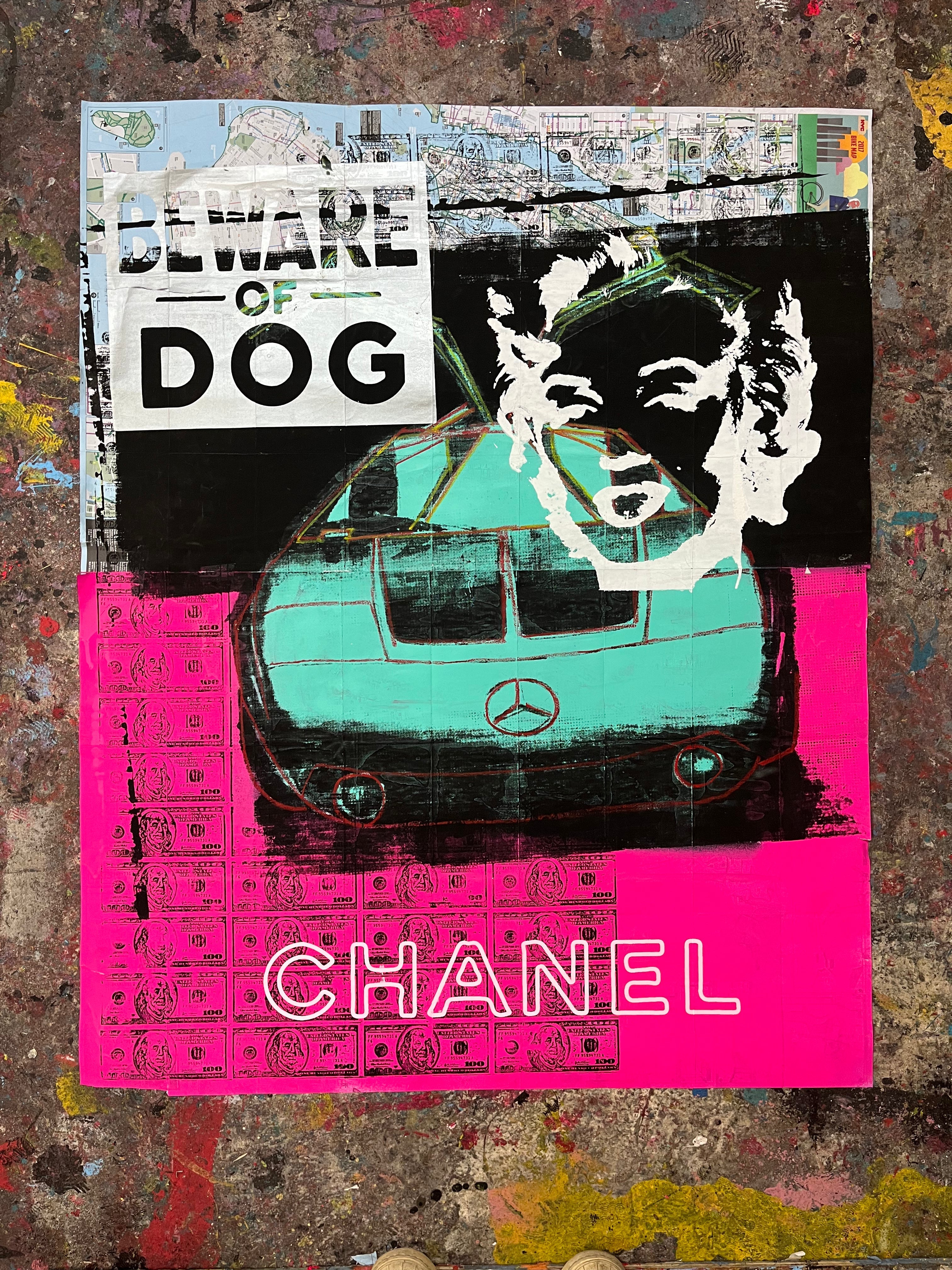 Beware Of Dog Merlyn by Denis OUCH - product image 2 for Resin Society