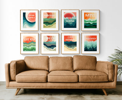 Destination: Longboat Key - Modern Art Print