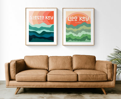 Destination: Lido Key - Modern Art Print