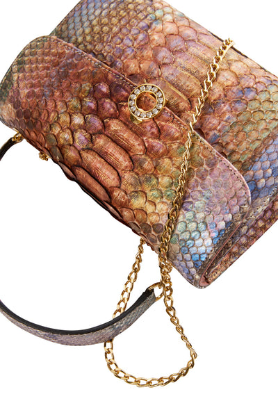 Iridescent Python Day To Night Bag by Allysa Payne Beverly Hills - product image 5 for Resin Society