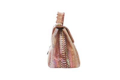 Iridescent Python Elegant & Unique Business/Travel Bag by Allysa Payne Beverly Hills - product image 3 for Resin Society