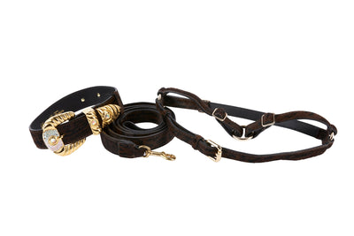 Dark Leopard Hair On Hide Italian Leather by Allysa Payne Beverly Hills - product image 3 for Resin Society