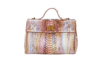 Iridescent Python Elegant & Unique Business/Travel Bag by Allysa Payne Beverly Hills - product image 5 for Resin Society