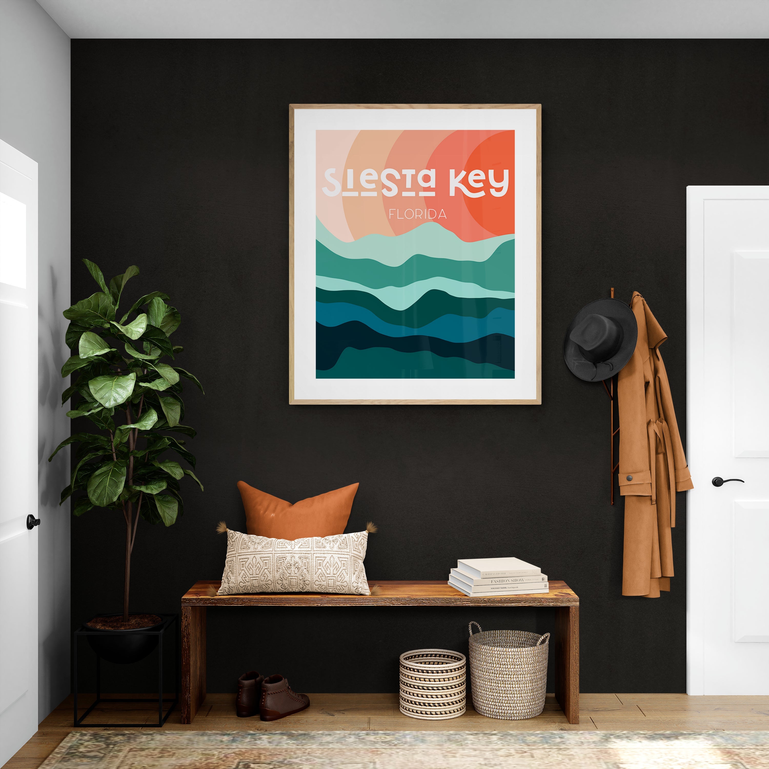 Destination: Siesta Key - Modern Art Print