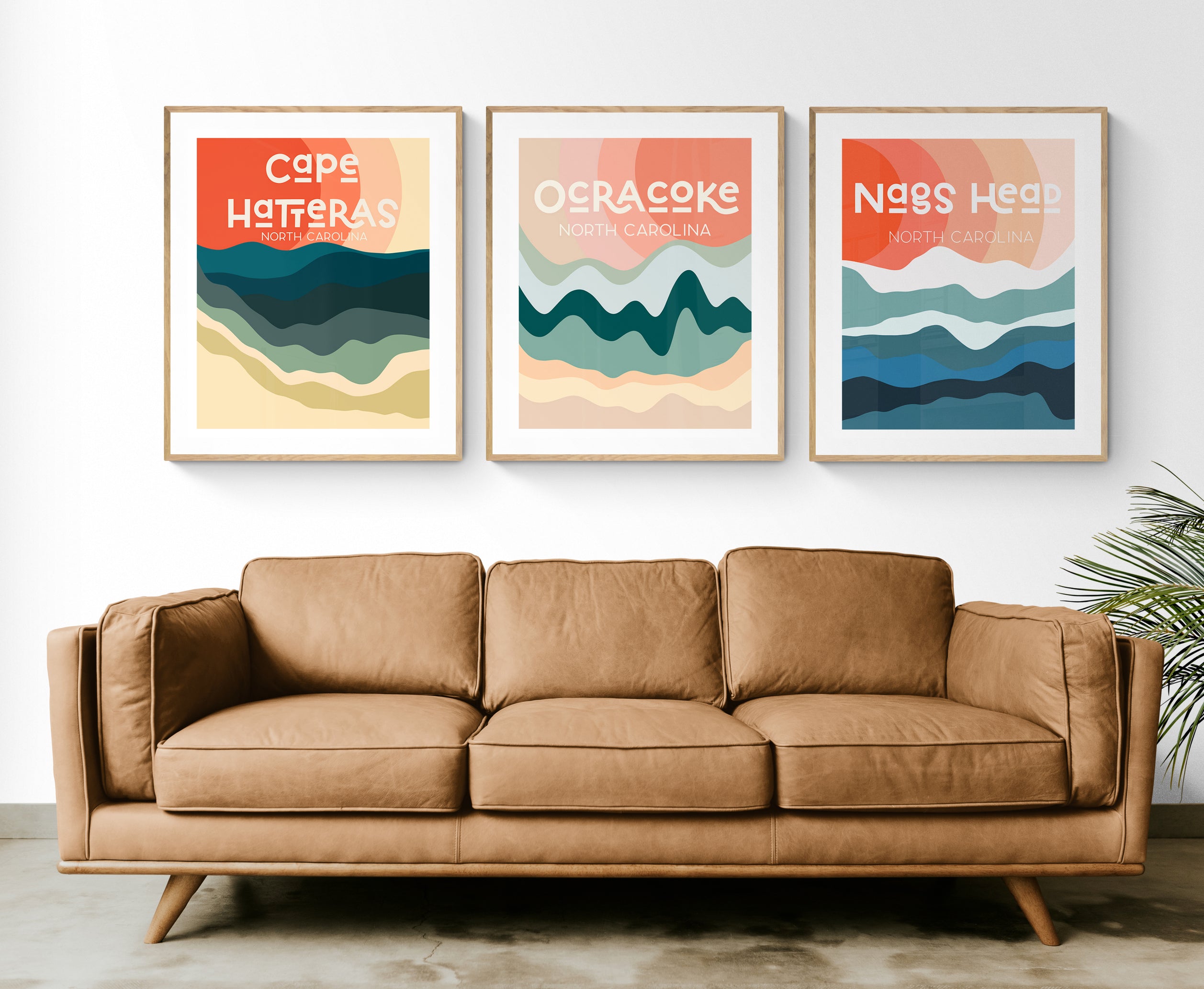 Destination: Cape Hatteras - Modern Art Print