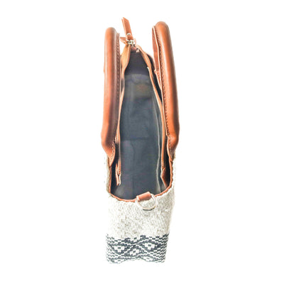 Tin Marin White Small Woven Crossbody Bag by Tin Marin Brand - product image 3 for Resin Society