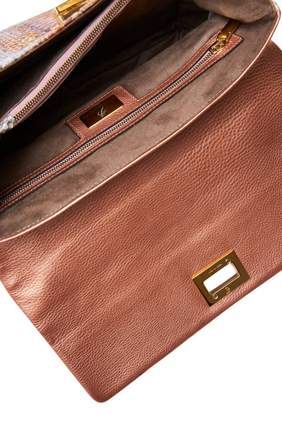 Iridescent Python Elegant & Unique Business/Travel Bag by Allysa Payne Beverly Hills - product image 8 for Resin Society