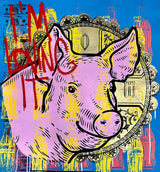 Blue Saint Pig by Denis OUCH - main product image for Resin Society