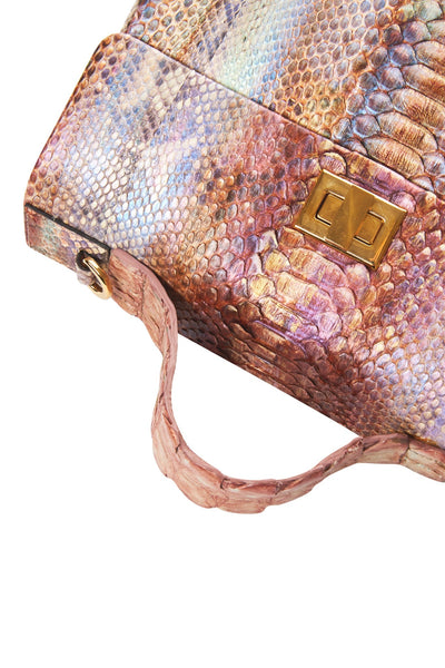 Iridescent Python Elegant & Unique Business/Travel Bag by Allysa Payne Beverly Hills - product image 2 for Resin Society