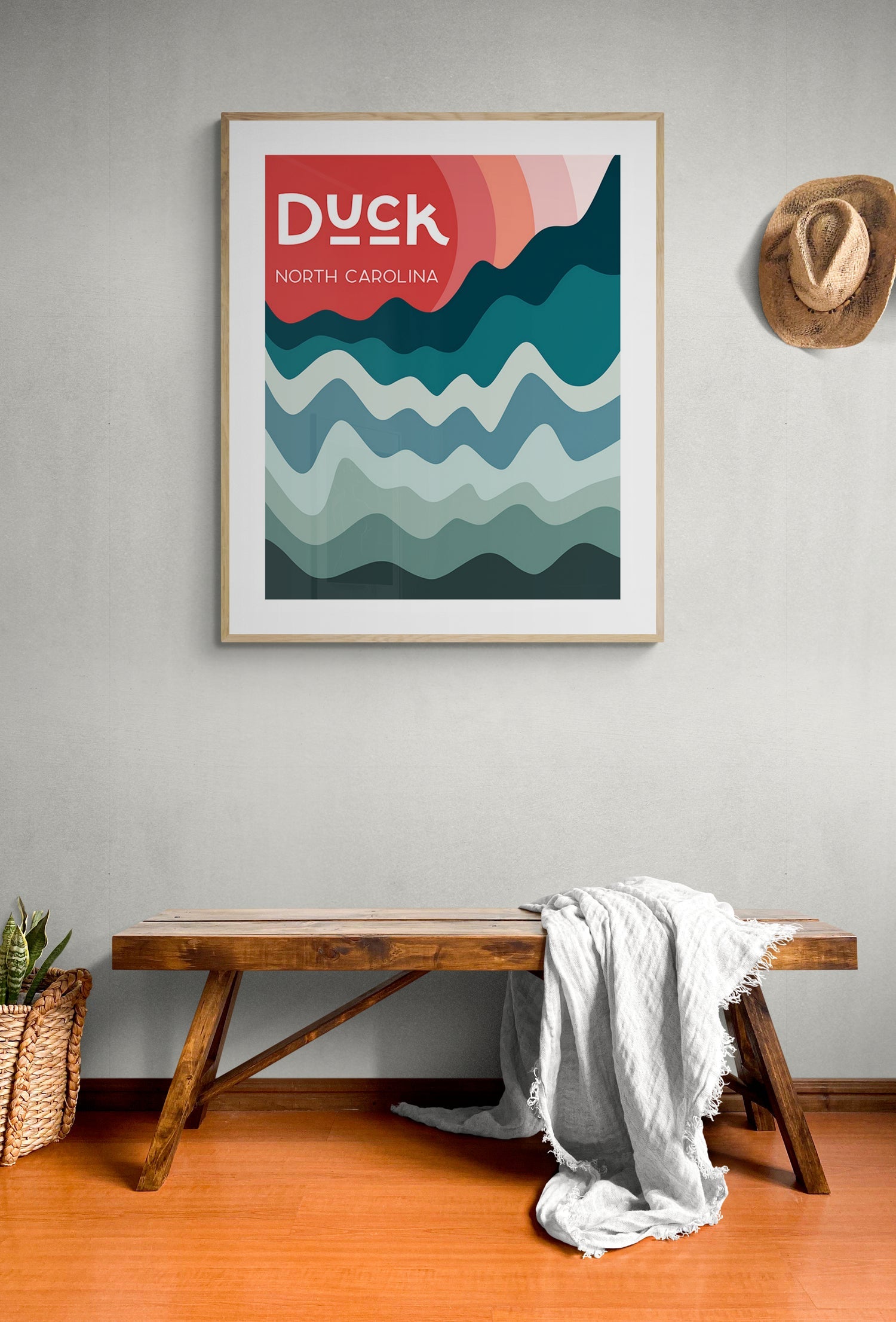 Destination: Duck - Modern Art Print