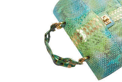 Iridescent Python Zip Wallet by Allysa Payne Beverly Hills - product image 7 for Resin Society