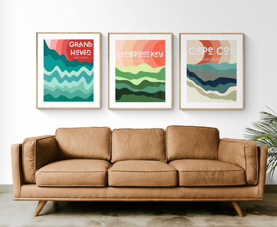 Destination: Longboat Key - Modern Art Print