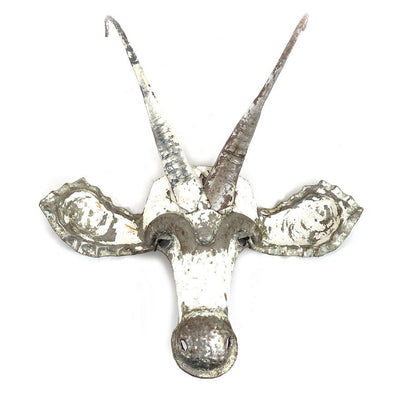 Sable Animal Mask - Recycled Metal Wall Art by Mbare Ltd - main product image for Resin Society