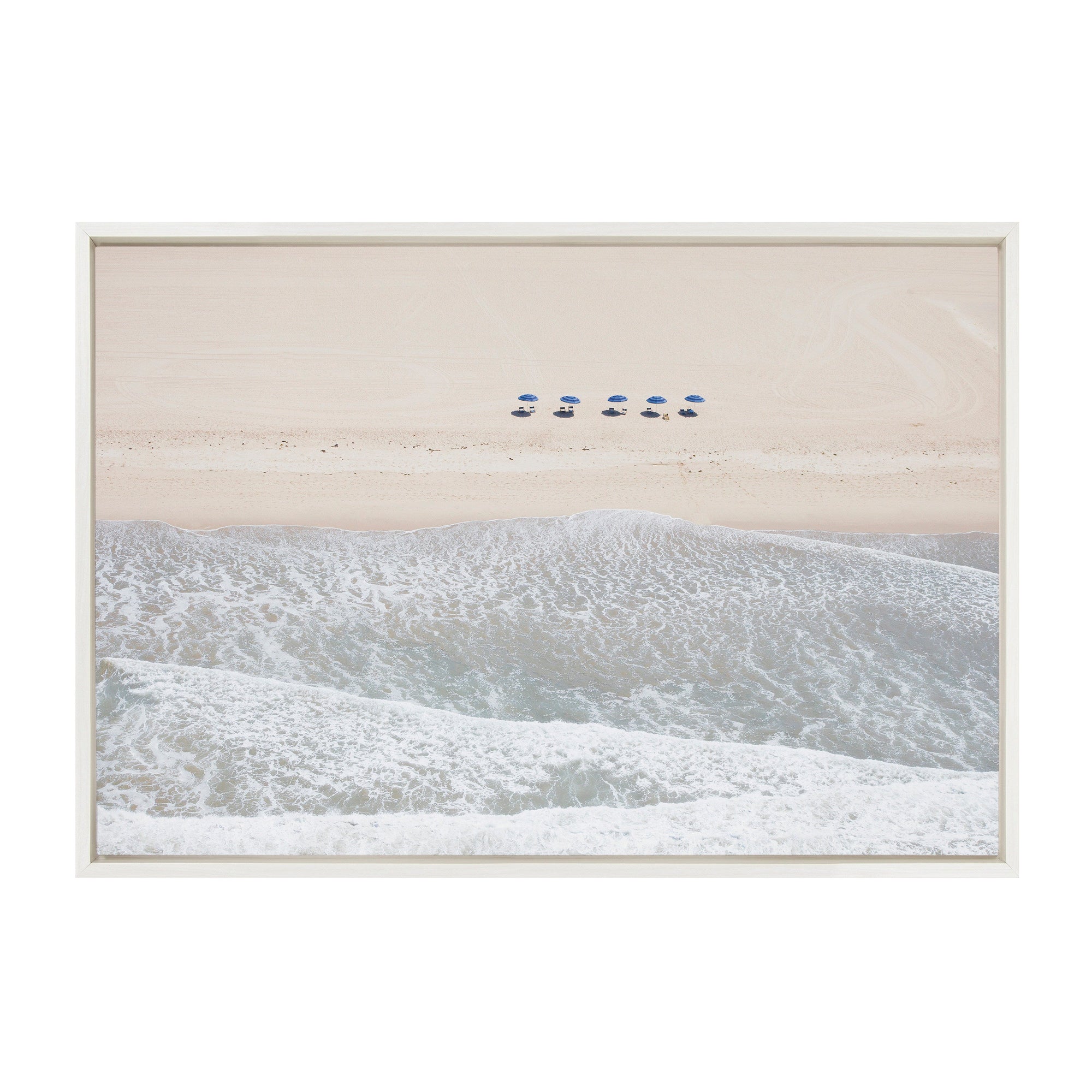 Sylvie Five Umbrellas Framed Canvas by kateandlaurel - product image 9 for Resin Society