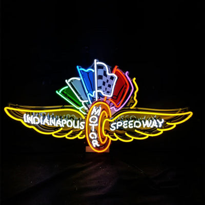 Indianapous Motor Speedway Neon Sign Light by Neon Signs Land - product image 2 for Resin Society