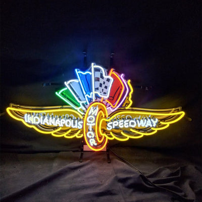 Indianapous Motor Speedway Neon Sign Light by Neon Signs Land - main product image for Resin Society