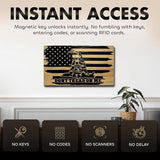 Dont Tread on Me Concealment Shelf by Bellewood Designs - product image 3 for Resin Society