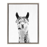 Sylvie Llama Framed Canvas by Simon Te Tai by kateandlaurel - product image 7 for Resin Society