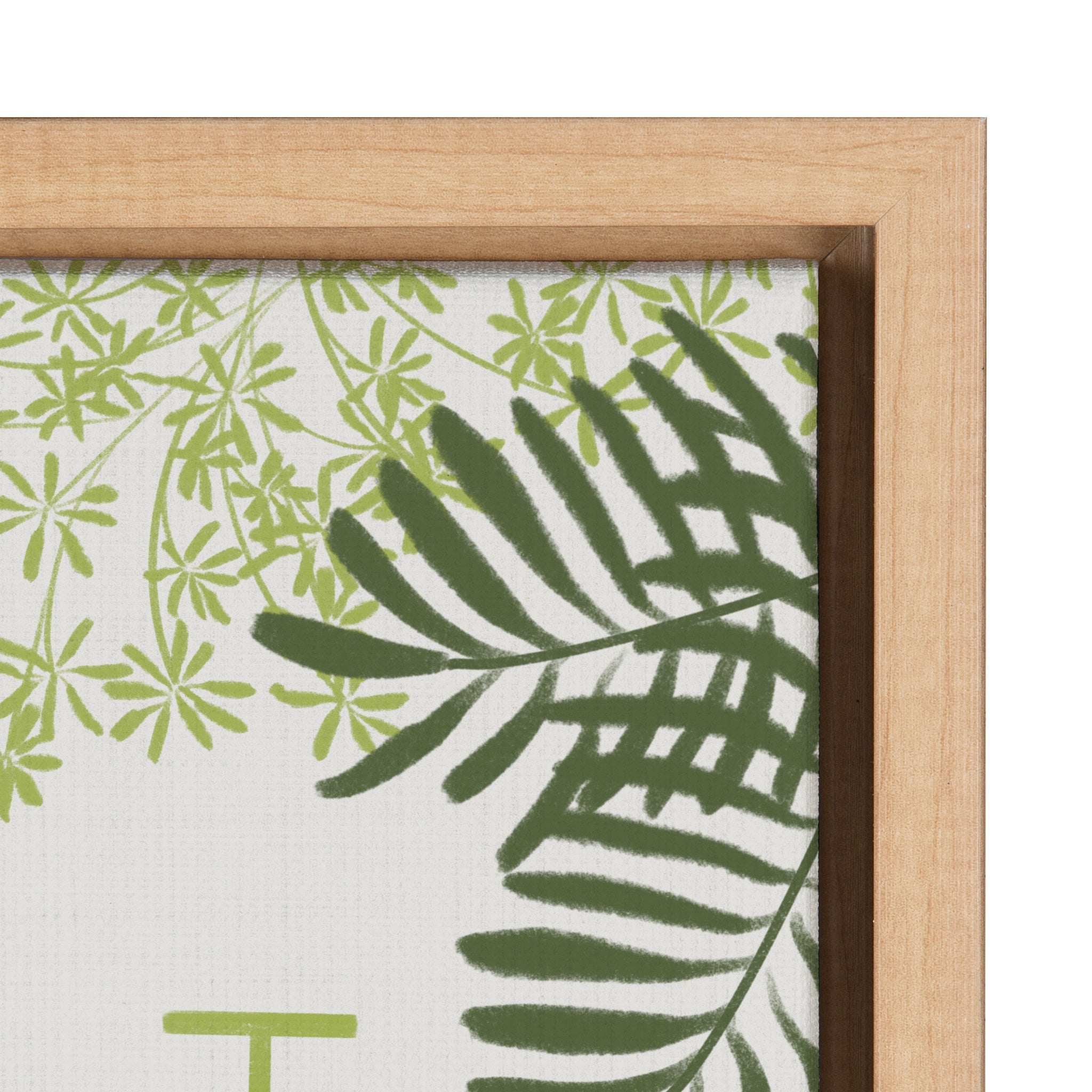 Sylvie Plant Lady Framed Canvas by Jenn Van Wyk of Jenn Pens it All by kateandlaurel - product image 3 for Resin Society