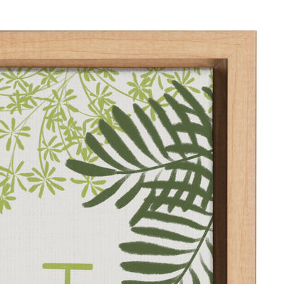 Sylvie Plant Lady Framed Canvas by Jenn Van Wyk of Jenn Pens it All by kateandlaurel - product image 3 for Resin Society