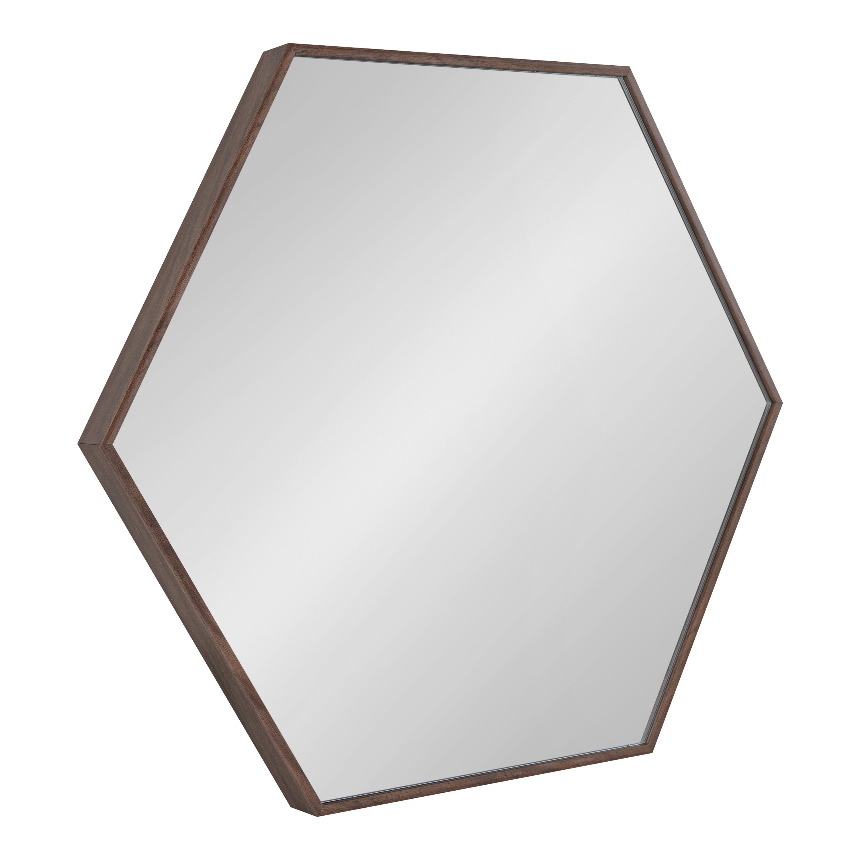 Rhodes Framed Hexagon Wall Mirror by kateandlaurel - product image 9 for Resin Society