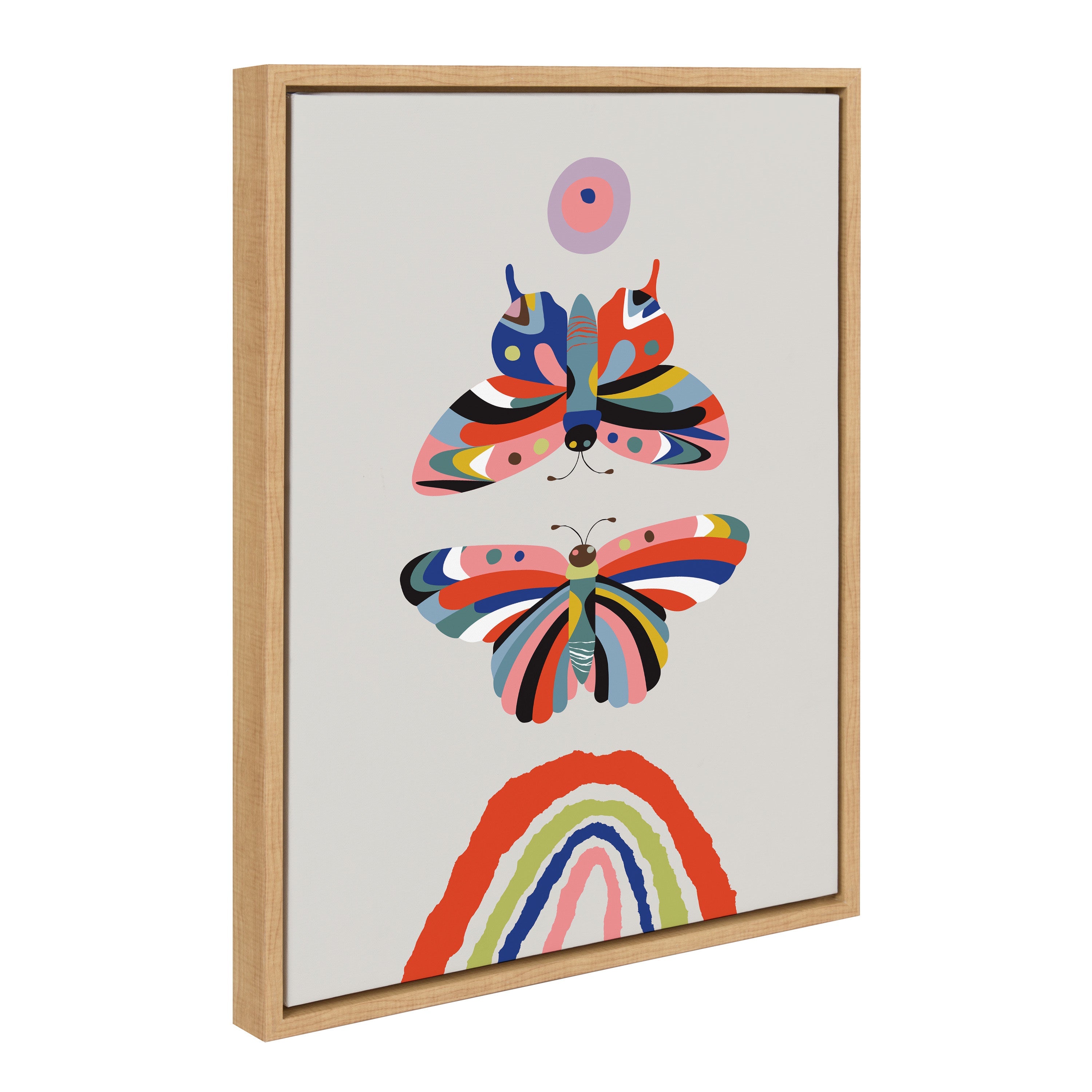Sylvie Butterflies Framed Canvas by kateandlaurel - product image 8 for Resin Society