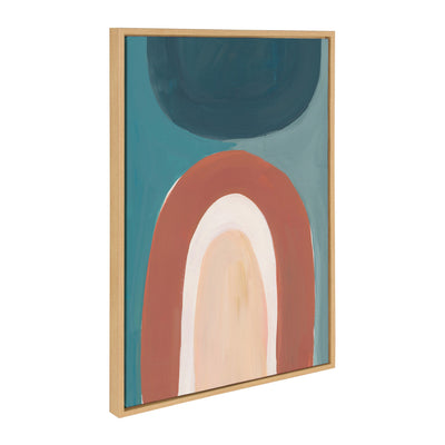 Sylvie Teotitlan Valley Study 1 Framed Canvas by kateandlaurel - product image 7 for Resin Society
