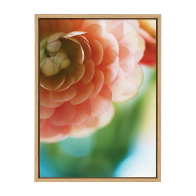 Sylvie Light Side Framed Canvas by Alicia Bock