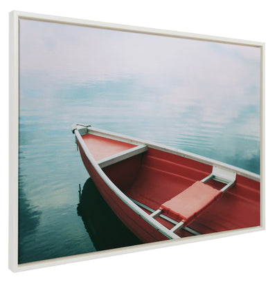 Sylvie Floating in the Sky Framed Canvas by Alicia Bock