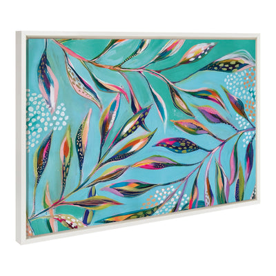 Sylvie A Tranquil Moment Framed Canvas by Jessi Raulet of Ettavee