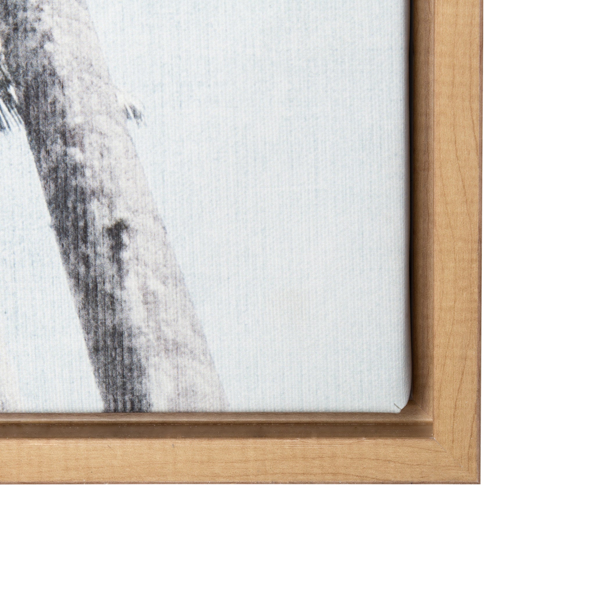 Sylvie Palm Tree Row Framed Canvas by Simon Te Tai by kateandlaurel - product image 3 for Resin Society